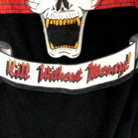 VTG US Army C 31 "Kill Without Mercey" Combat Engineers SS 80s Jerzees Size L/XL - Picture 7 of 7